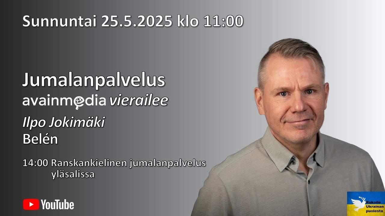 Jumalanpalvelus Ilpo Jokim ki Avainmedia UskoTV jumalanpalvelus-ilpo-jokim-ki-avainmedia-uskotv